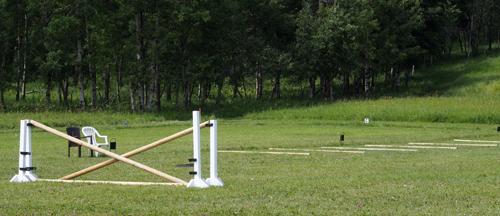 Horseman's Park grass Jumping arena 200x300 and Dressage arena 180x60